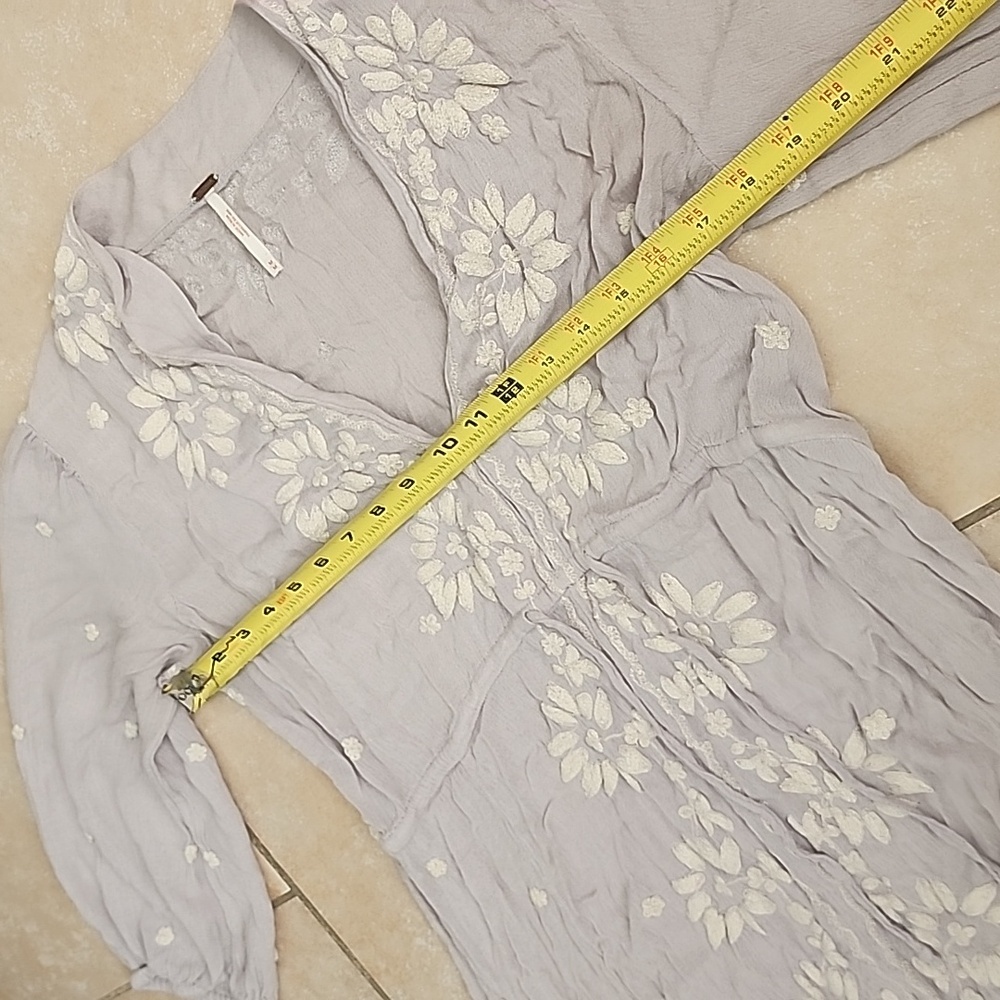 Free People Fable Dusty Lavendar Maxi Dress Size Medium - Picture 9 of 14